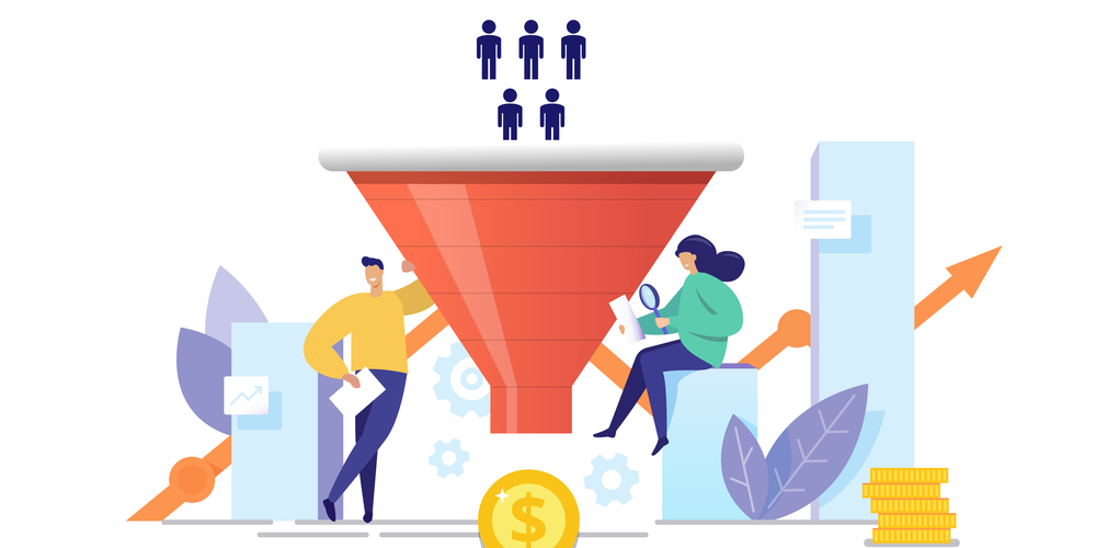 Funnel With Talent Pouring In
